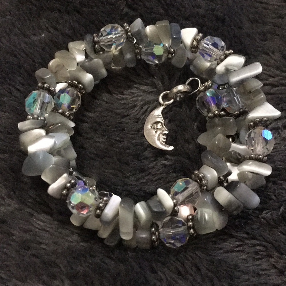 Beaded wrap bracelet